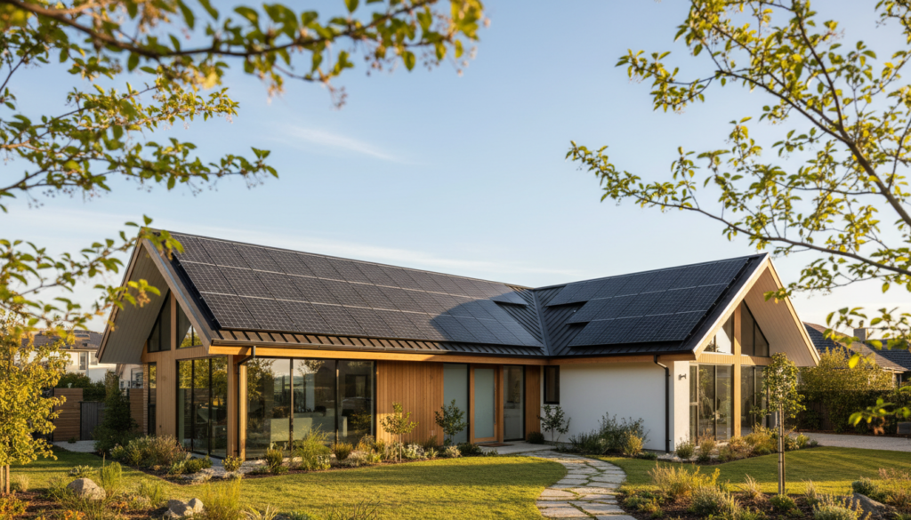 Painéis fotovoltaicos residenciais prontos para o processo de como fazer homologação de energia solar em 2026.